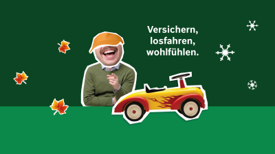 Auto im Herbst und Winter
